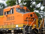 BNSF ET44C4 cab shot